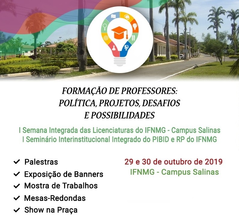 Foto 01 I Semana Integrada das Licenciaturas do IFNMG Salinas Destaque