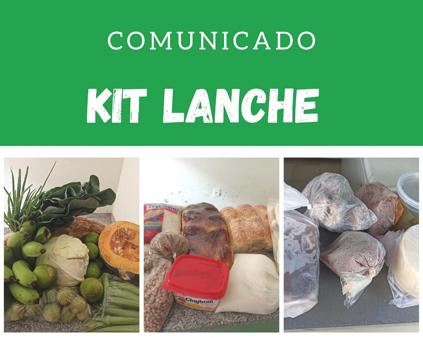 Comunicado Kit Lanche 15 06 2021